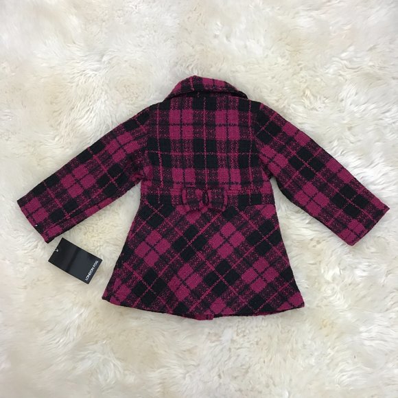 LONDON FOG double button girl coat 2T oritq - Picture 2 of 9